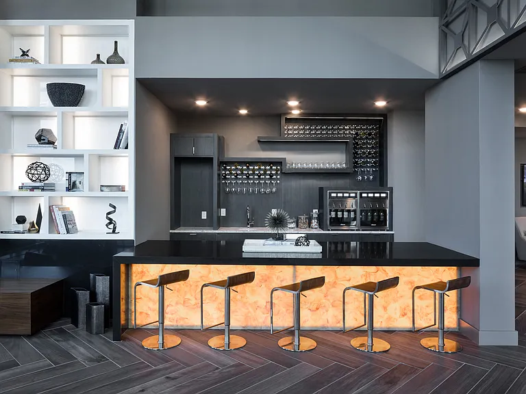 Clubhouse with Coffee Bar