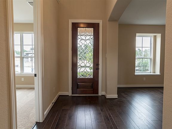 Ornamental Glass Front Door