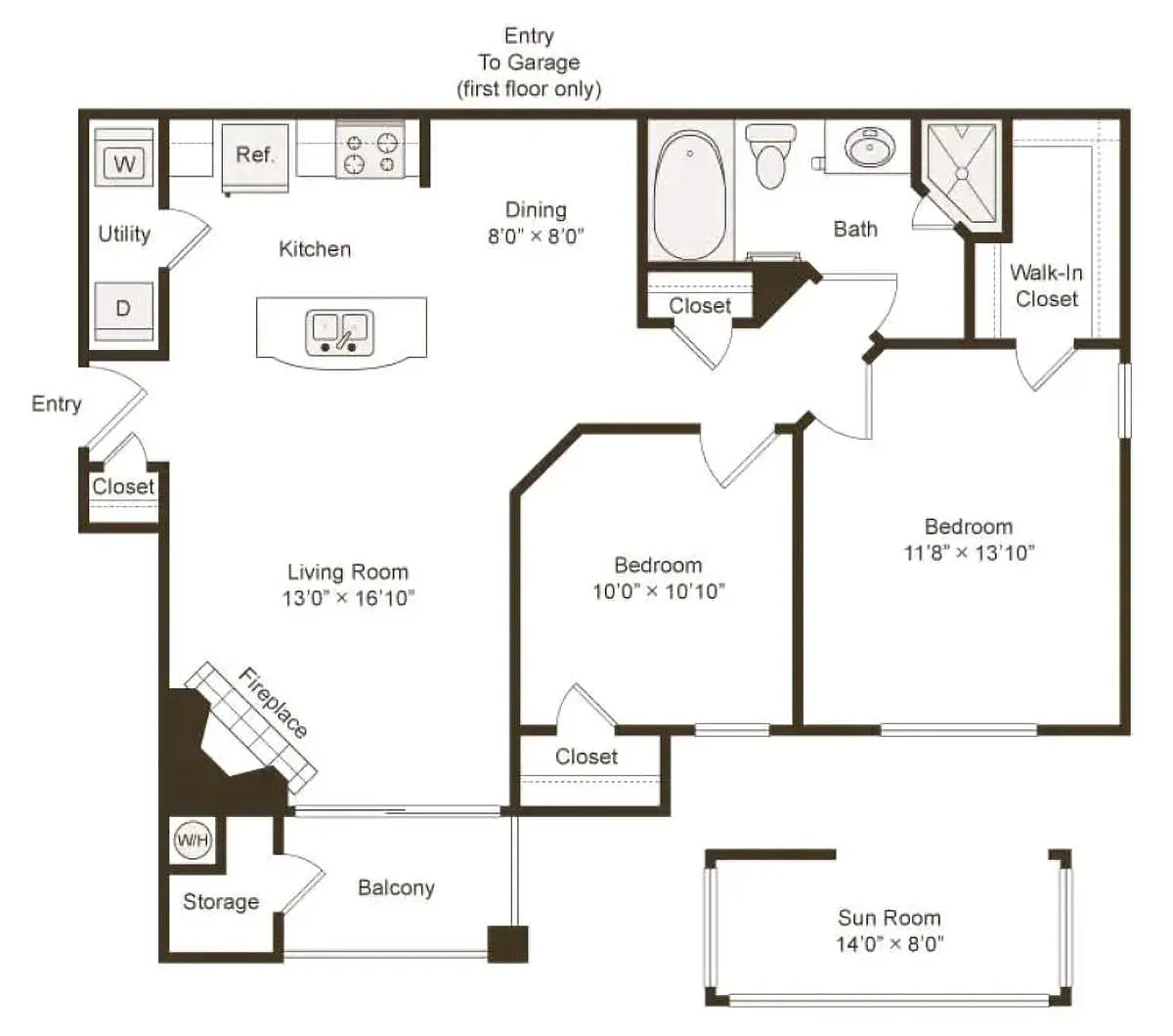 Floor plan B1SR