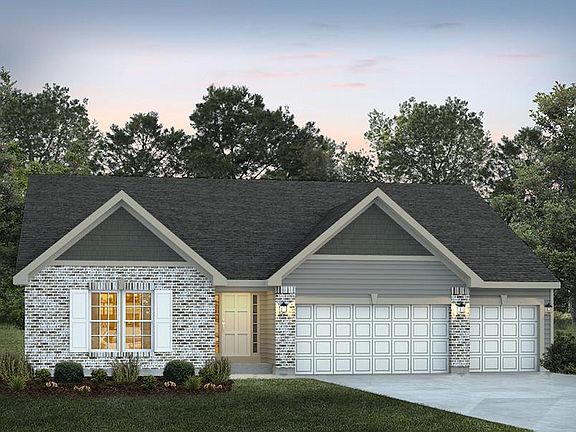 Elevation B with Brick