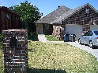 Outside, garage, front entry