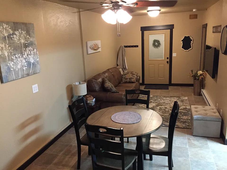 Dinning looking back at front door