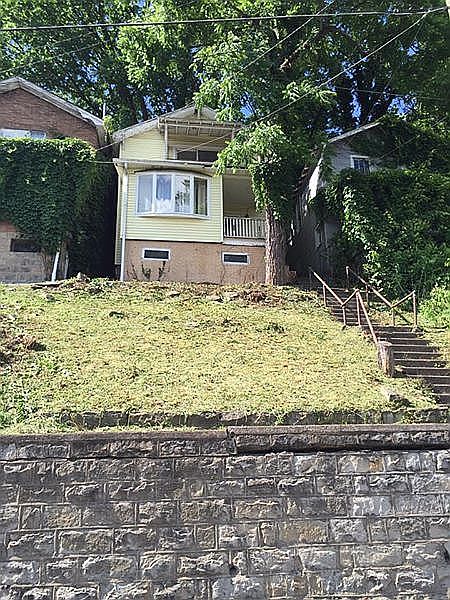 View of house from 3rd Ave