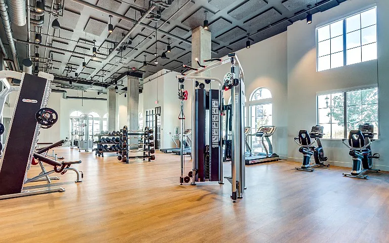 State-of-the-Art Fitness Center | Apartments in Hercules, CA | The Exchange Hercules Bayfront
