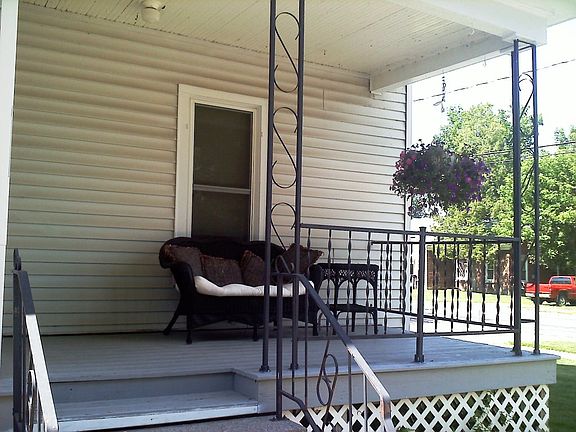 One of two porches