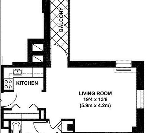 2nd image of 201 W 74th St APT 10C