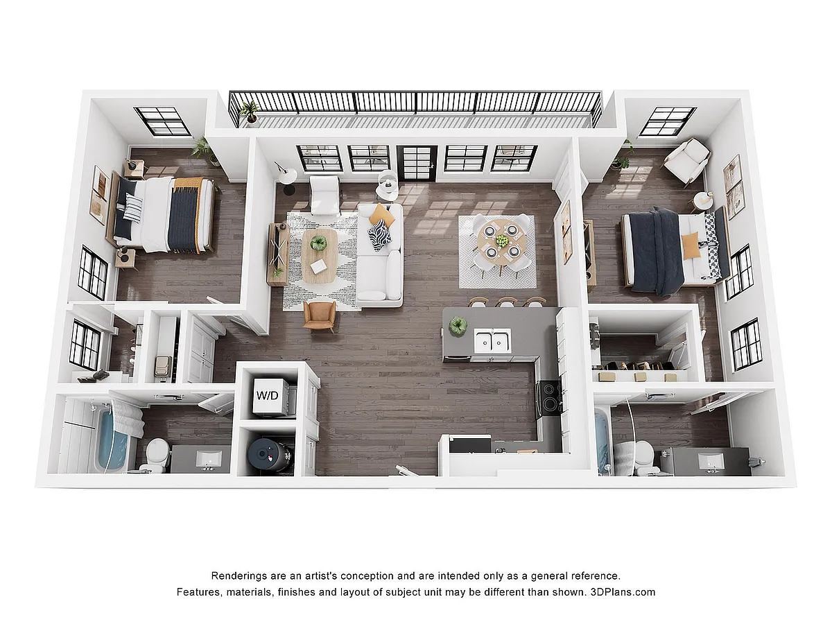 Floor plan B7