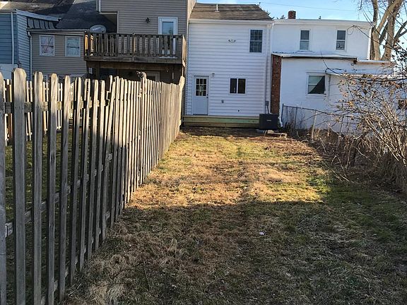 VIew from the fence looking to the house