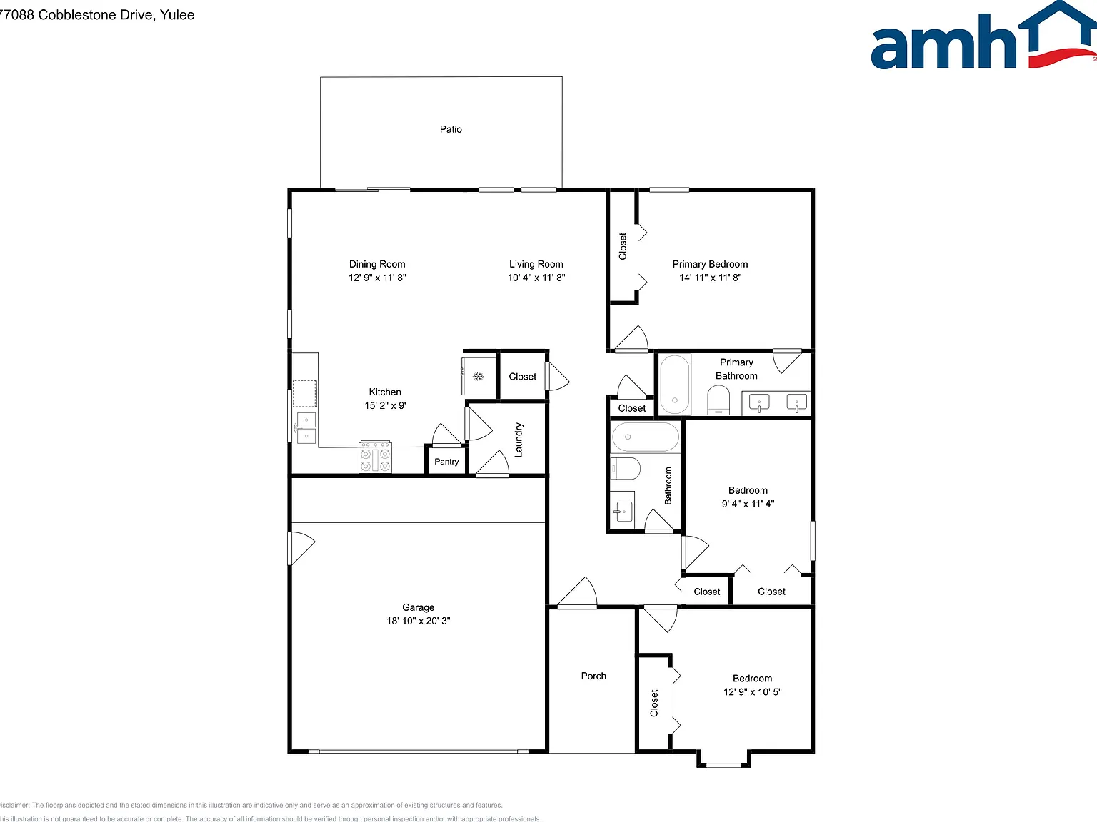 3 bed, 2.0 bath, 1248 sqft, $1,975 — Photo 2
