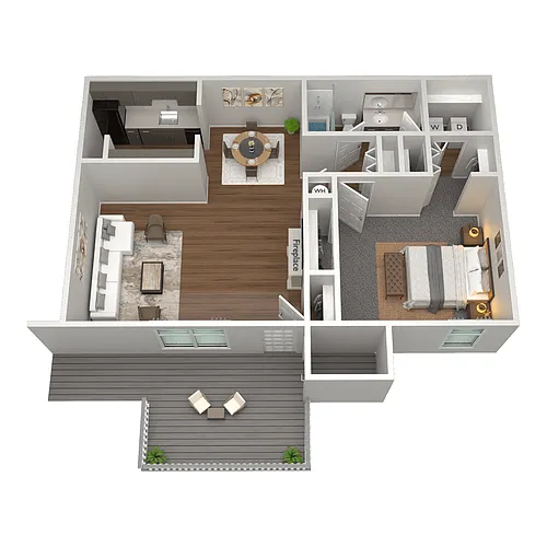 Floor plan A1 - Lakeside