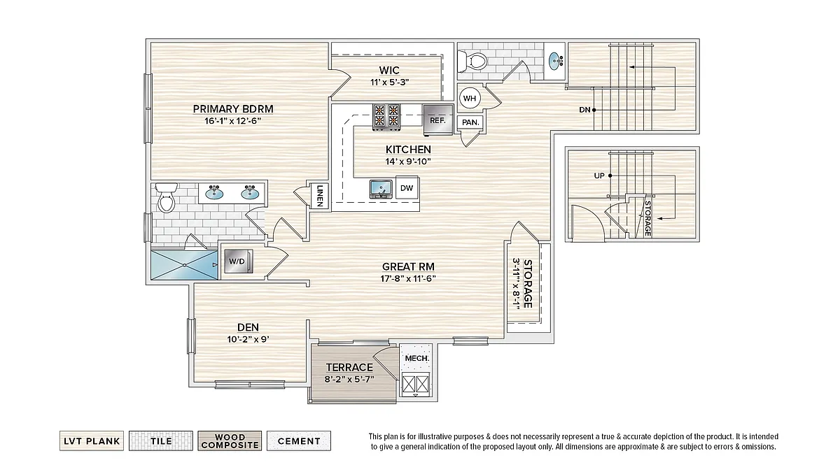 Floor plan The Acadia (FGA-A)