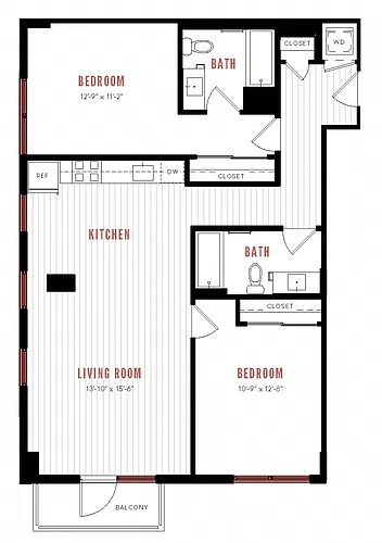 Floor plan C12B