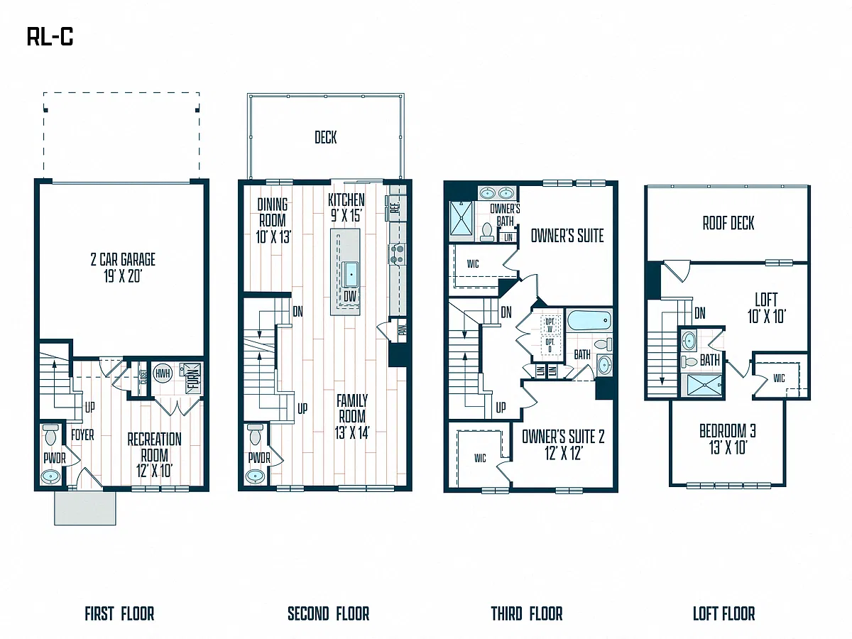Floor plan RL-C