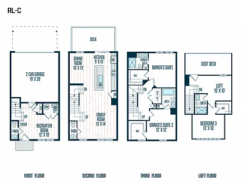 Floor plan RL-C