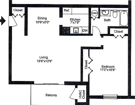 One Bedroom One Bedroom