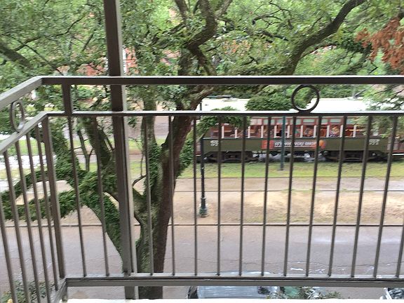 Balcony on Saint Charles Avenue