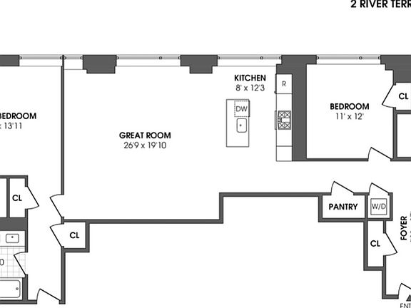 2nd image of 2 River Ter APT 14A