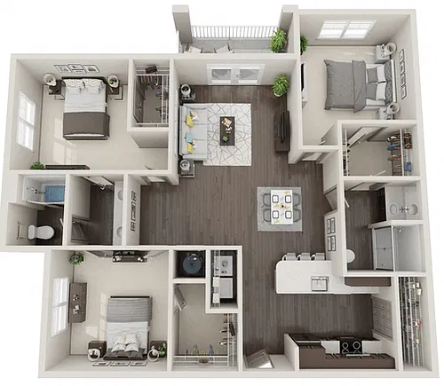 Floor plan C1