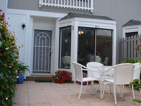 Entry courtyard
