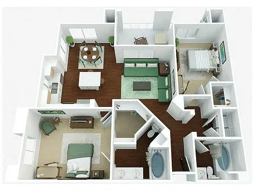 Floor plan PLAN B2