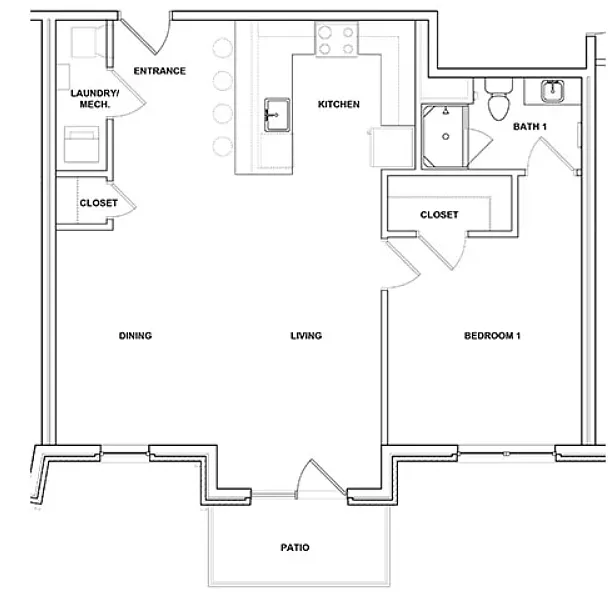 Floor plan Trombone