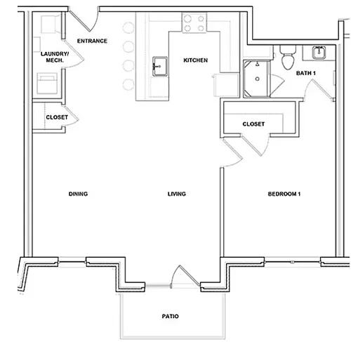 Floor plan Trombone