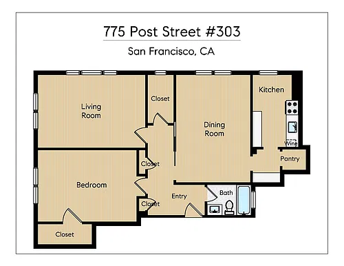 Floor plan 303