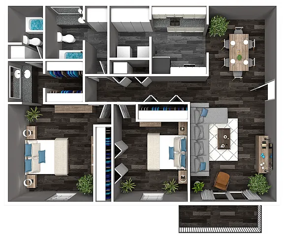 Floor plan Amethyst
