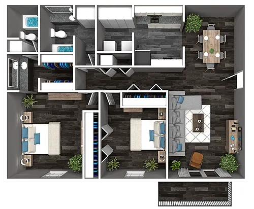 Floor plan Amethyst