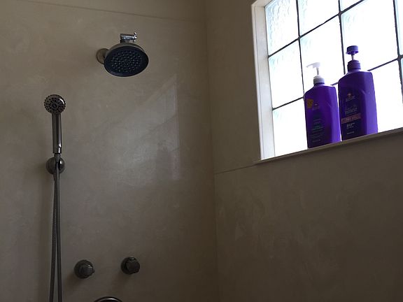 Huge master shower