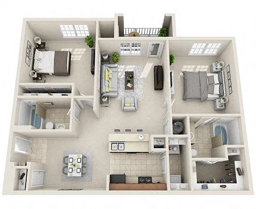 Floor plan B2