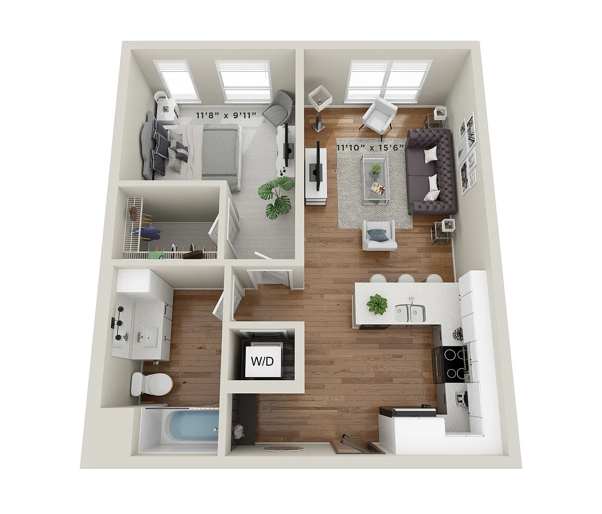 Floor plan Clyde