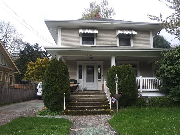 Front view of house