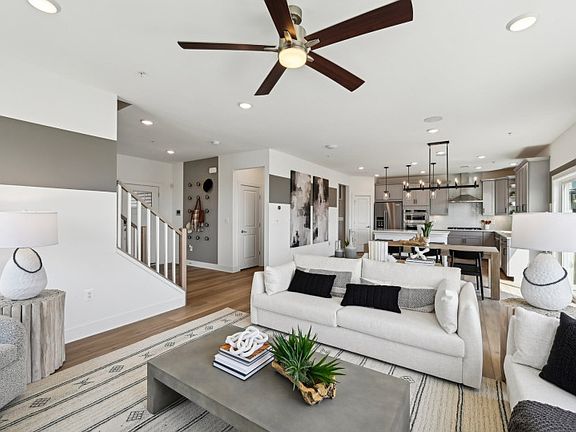 Gathering Room with Views of the Main Living Spaces