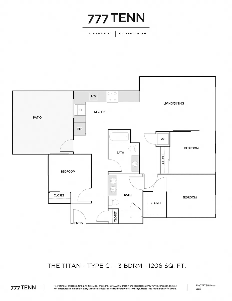 Floor plan The Titan