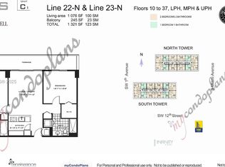 1111 SW 1st Ave APT 2822, Miami, FL 33130