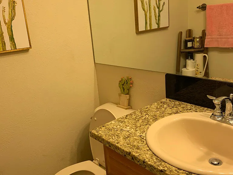 Half bath downstairs