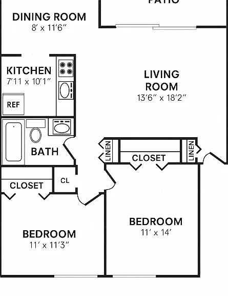 Gwynn Oaks Landing Apartments and Townhomes — Photo 35