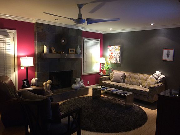 Living Room with Fireplace