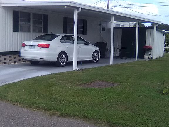 Large driveway