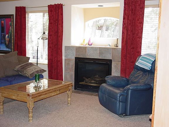 Fireplace in Living room