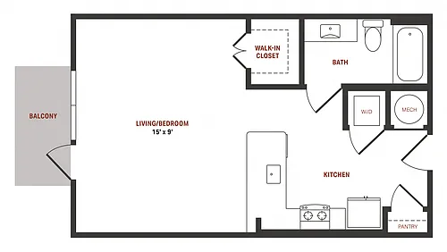 Floor plan E1