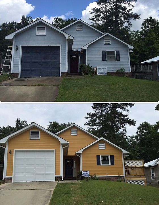 Top is old & bottom is new.