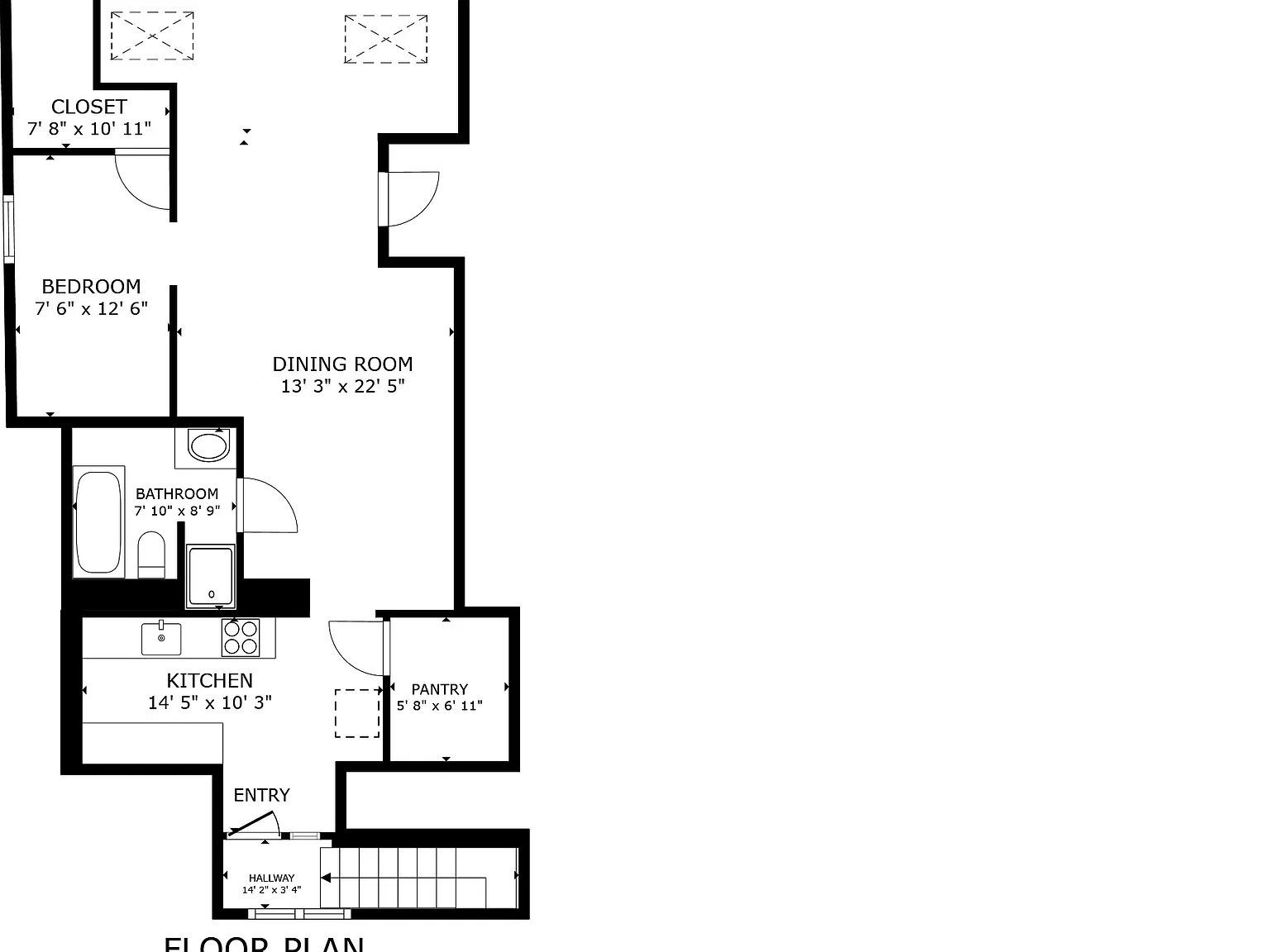 1 bed, 956 sqft, $1,275 — Photo 2