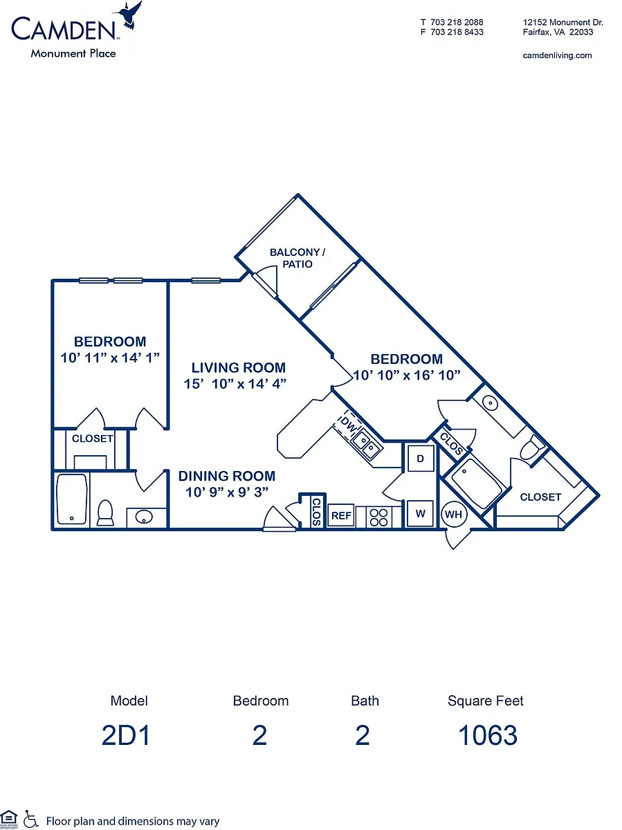 Floor plan 2D1