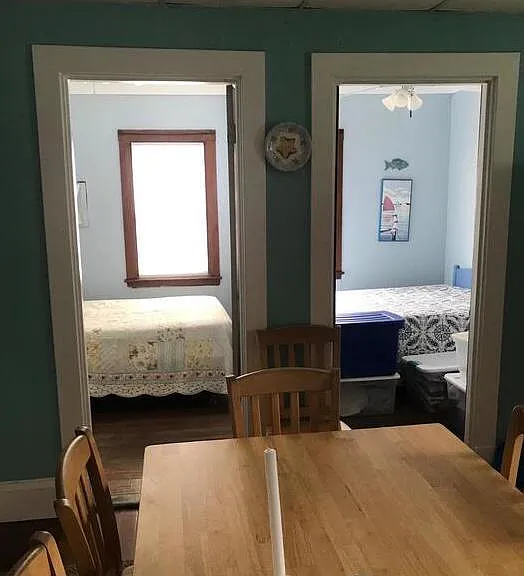 Entrances to bedrooms