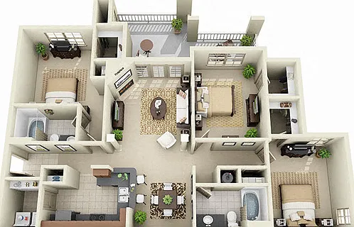 Stone Creek at Brookhaven Apartment Homes — Photo 31