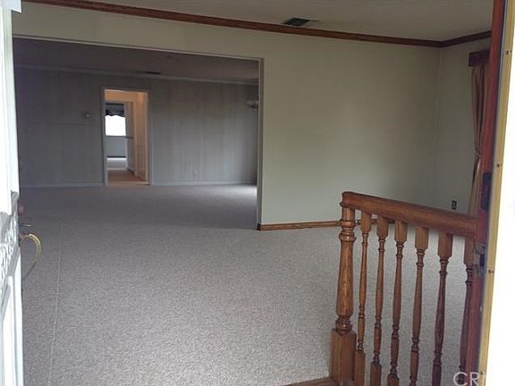 Looking in from the front door.