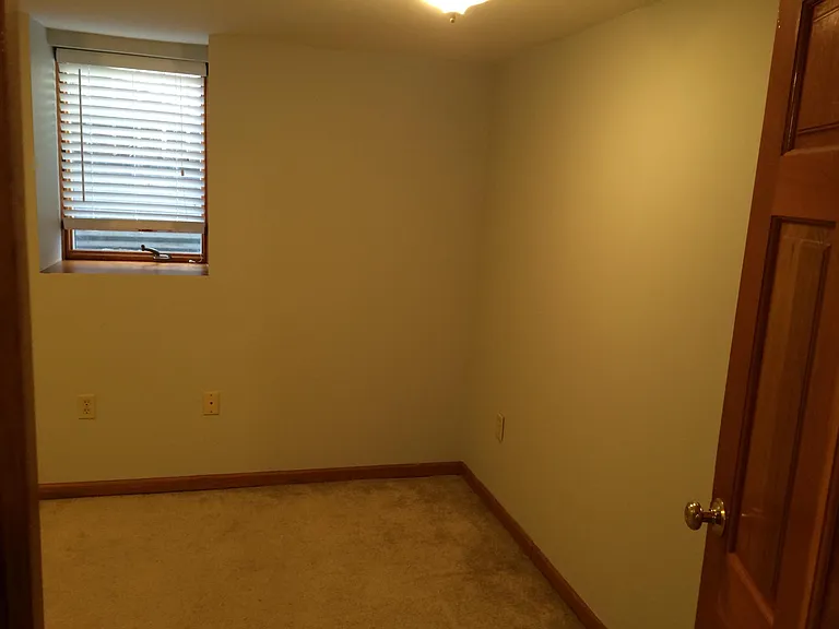 Bedroom with closet (not pictured).