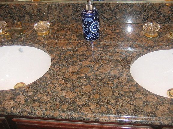 Granite countertops(bathroom 2)